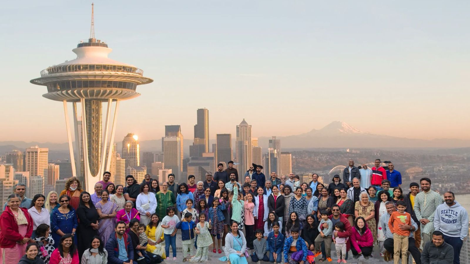 People-Meditating-with-Seattle-Skyline-background